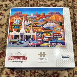 Buffalo Retro Americana Puzzle 1000 Pieces Vibrant Colors